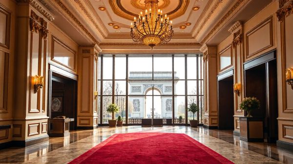 Top hôtels avec vue imprenable sur l'Arc de Triomphe à Paris