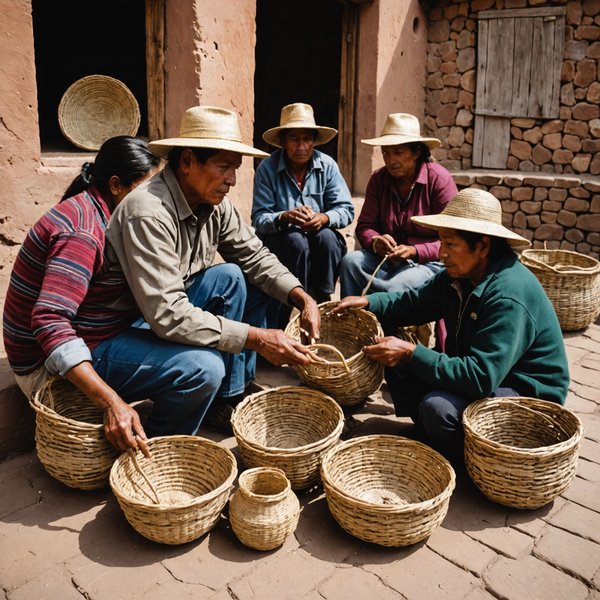 Où apprendre les techniques de tressage de paniers en Bolivie ?