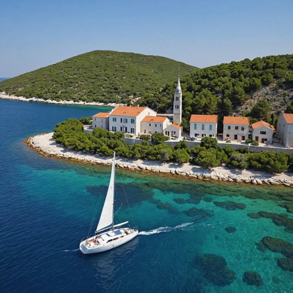 Quels sont les meilleurs endroits pour louer une maison de vacances en Croatie avec des cours de voile et des excursions en îles?