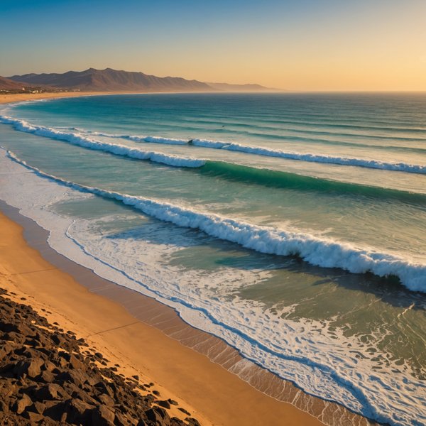 Où trouver les meilleures plages pour le surf à Fuerteventura, Espagne?