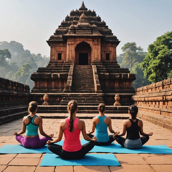Comment organiser un séjour en Inde avec des ateliers de yoga et des visites de temples anciens?