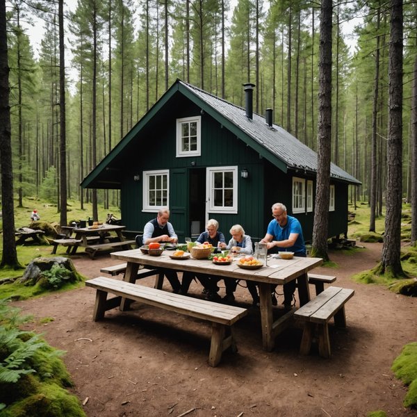 Quels conseils pour louer une maison de vacances en Suède avec des ateliers de cuisine locale et des randonnées dans les forêts?