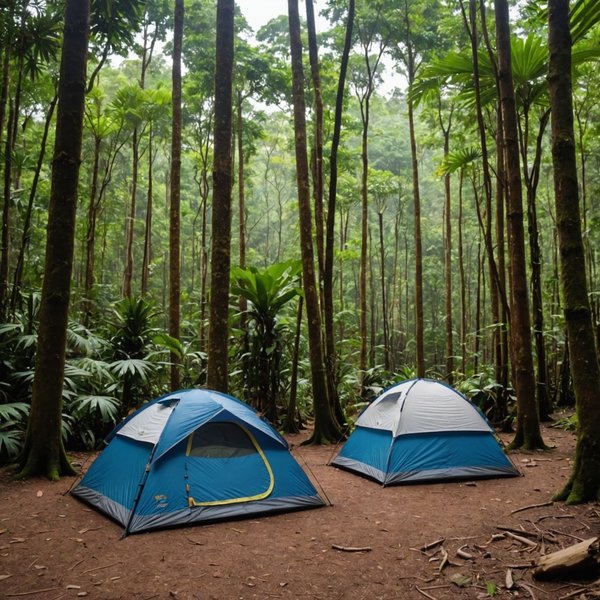 Comment organiser un camping pour une expédition de randonnée en forêt amazonienne?
