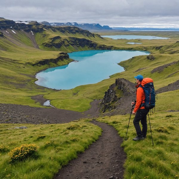 Comment organiser une randonnée autour des lacs glaciaires en Islande?