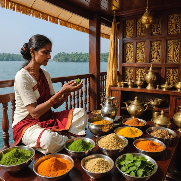 Quels itinéraires de croisière permettent de découvrir les traditions de la médecine ayurvédique en Inde?