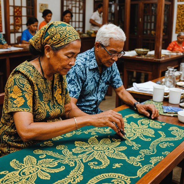 Comment trouver une croisière qui propose des ateliers de fabrication de batik en Indonésie?